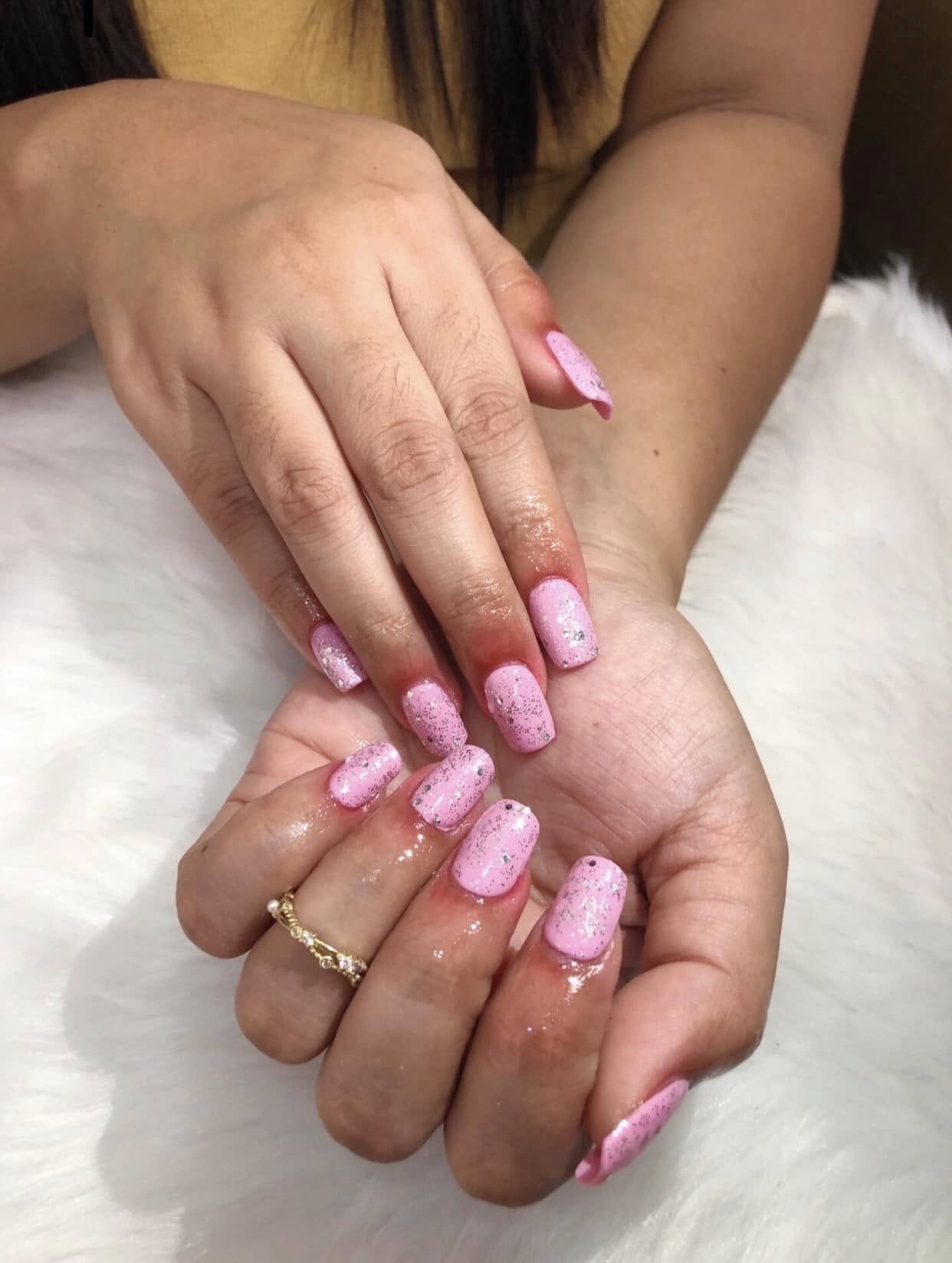 Baby Pink Glitter